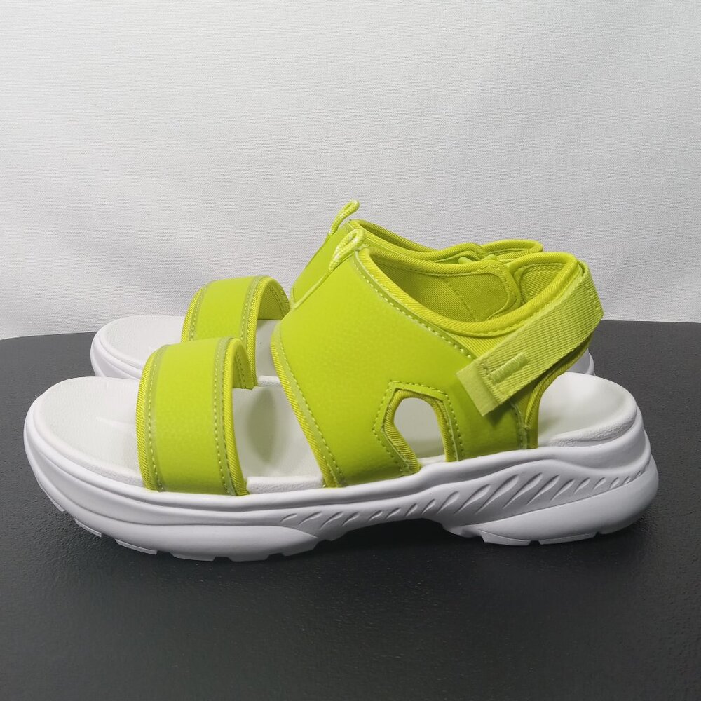 AVIA Avi-Atlantic Bright Lime Green Lightweight Womens Sandal Size 11 - Picture 3 of 14